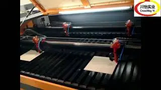 4 Head Laser Cutting Machine In Chinese Good Price , Hot sale