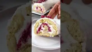 Ladyfinger Cranberry Cake Roll &ndash; Easy, No-Bake Holiday Dessert