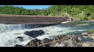 Downstream on mountain fork river  Eagle Town Oklahoma