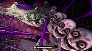 I Was Trapped with These Smiling Monster in Playrooms