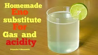 Homemade #Eno substitute For #Gas and #Acidity