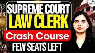 How to prepare for Supreme court law clerk | Supreme court  Complete syllabus and strategy
