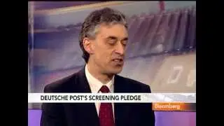 Post Chef Dr. Frank Appel &uuml;ber die Sicherheit von Postsendungen