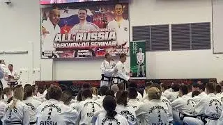Self Defense Taekwondo Neck Grab from Behind Grab from Behind. Самооборона Таеквондо. Захват Сзади