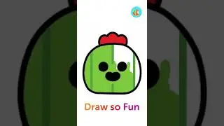 Draw spike brawl stars #drawbrawlstars #coloring  #artforkids #какнарисовать #раскраска #shorts