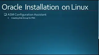 Oracle - Configuring the ASM Configuration Assistant - asmca