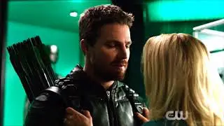 Olicity 615: Oliver and Felicity talk and kiss