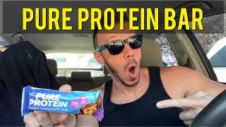 Pure Protein | Chewy Chocolate Chip Protein Bar REVIEW