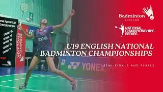 U19 English National Badminton Championships 2024 - Sunday - Court 2
