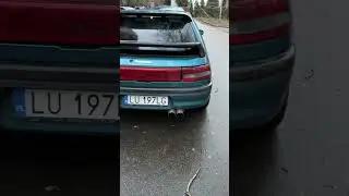 Mazda 323 nadal świetnie wygląda 👍 #jdm #mazda
