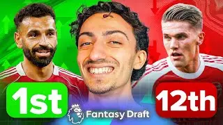 DRAFTING OUR PREMIER LEAGUE FANTASY SQUADS! (FPL)
