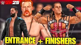 🤯 NEW Superstars Entrances & Finishers REVEALED! | WWE 2K25 Netflix Edition Android v0.1314.0