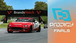 Round 2 Finals Highlights | Prodigy Racing League | RaceRoom @ Brands Hatch