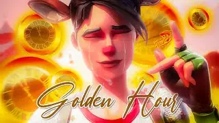 Golden Hour - JVKE | Fortnite Montage | Lyrics | 4k #goldenhour