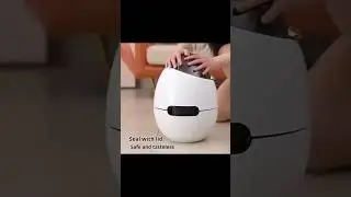 Luxury Egg shaped Garbage Bin Dual Bin #bin #dustbins #viral #shorts