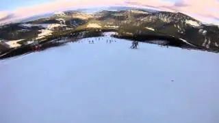 Snowboarding in Low Tatras