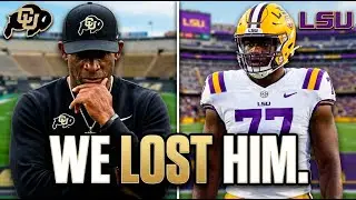 HE'S GONE. Colorado Loses 5-Star OT Jordan Seaton to LSU. (What Now?)