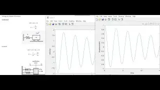 How to solve One degree of freedom Stiffness/Vibration Equation in Matlab