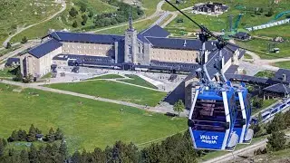 VALL de N&Uacute;RIA (Girona) - Paraje alta monta&ntilde;a en el Pirineo catal&aacute;n. Visita en el tren de cremallera.
