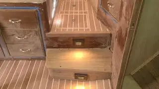 Yes, you can put real wood flooring in your sailboat