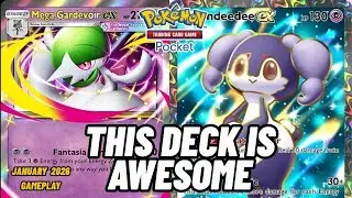 Psychic Bloom! MEGA GARDEVOIR ex & INDEEDEE ex Empower Every Turn! | Pokemon TCG Pocket Gameplay