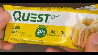Is Quest lemon cake protein bar good?
