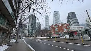 IRL LIVE Toronto Snowy Condition Out For a Walk & Latte Feb 21, 2026 (0 Celsius)
