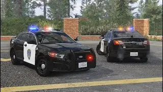 GTA 5: Paleto Bay Police FPIS - Patrol and Traffic - Lighting Demo