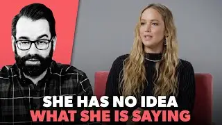 Jennifer Lawrence Proves She's A Narcisstic Idiot