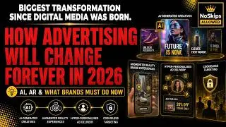 How Advertising Will Change Forever in 2026 &mdash; AI, AR & What&rsquo;s Next @NoSkipsAllowed