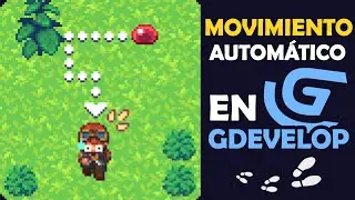 Movimiento Autom&aacute;tico RPG 🧠: Enemigos y NPCs estilo Stardew Valley en Gdevelop 🐔