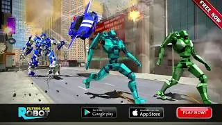 Real Police Flying Car Robot Transformation Game (by Cradley Creations)