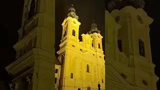 Zvonenie dvoch zvonov Piaristick&eacute;ho kostola v Nitre #bells #nitra #zvon #slovakia #slovensko #church
