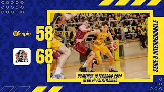 SERIE B INTERREGIONALE - OLIMPIA LEGNAIA vs AREZZO 🏀
