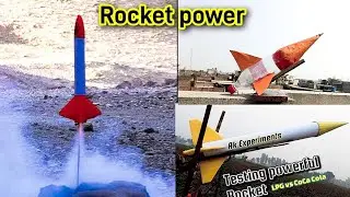 Amazing Idea| DIY Rocket with Coca-Cola Bottle & Butane Gas