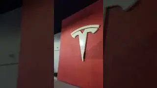 Tesla lounge in kettleman city california