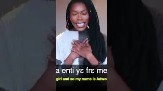 Learn Twi with Adwoa Lee  #shorts
