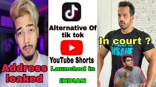 Scout address leaked | Tanmay Bhatt angry on lakshay Chaudhary | YouTube shorts launch in india