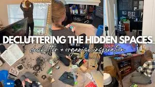 DECLUTTERING THE HIDDEN SPOTS IN OUR HOME | WINTER ORGANIZATION INSPIRATION + MOTIVATION 2024