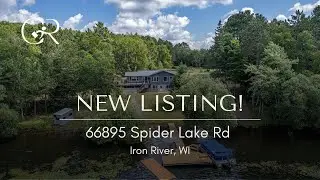 Lake Home on Spider Lake in Iron River, WI!