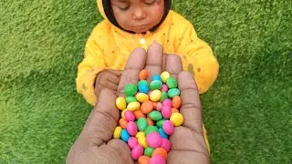 Colour candy funny video Asmr #viral 