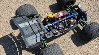 Traxxas Sledge upgrade motor Hobbywing EZRUN 4278SD-2250KV G2 + EZRUN MAX8 G2