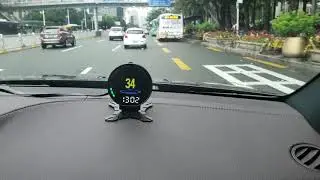 HUD OBD2 Road testing Review for Amazon