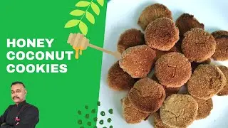 Honey Coconut Cookies | Quick And Easy Cookies