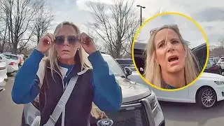 Женщина за рулём Porsche стоимостью 300 000 долларов решила, что лихачит на дороге, и это закончи...