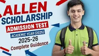 Allen Scholarship Admission Test 2025-26 | ASAT Syllabus | Allen ASAT Exam Preparation | Asat 2025