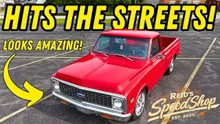 Проект C10 НАКОНЕЦ-ТО ЗАВЕРШЕН! Новый двигатель ОСВЕТЛЯЕТ УЛИЦЫ! | C10 1972 года, часть 5!