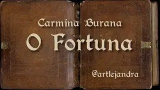 CARL ORFF - O FORTUNA. CARMINA BURANA (letra original y traducción español/inglés)