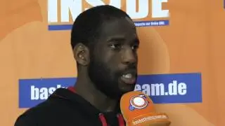 Ryan Brooks im Interview (TBB Trier vs Telekom Baskets Bonn)