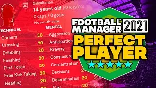 I Created A Player With 20 In All Attributes in FM21 | Football Manager 2021 Experiment